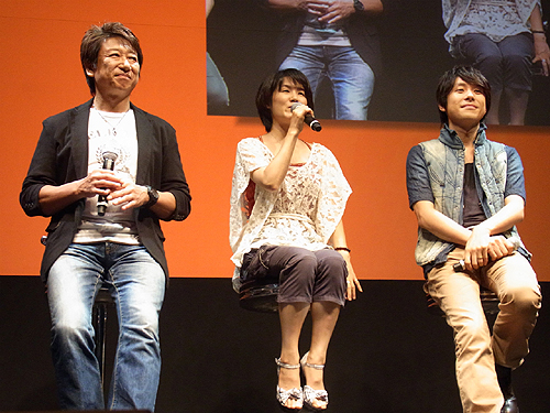 画像ギャラリー No.022のサムネイル画像 / ［TGS 2011］豪華ゲストも登場した「ZONE OF THE ENDERS」シリーズのトークイベント。「ANUBIS」発売から8年，初めて「はいだらー！」が幕張メッセに響きわたった