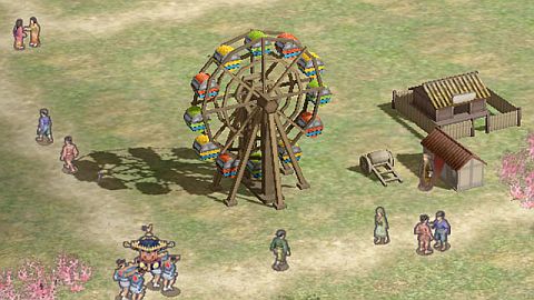 画像ギャラリー No.001のサムネイル画像 / 「戦国無双3 Empires」，箱庭パーツ「遊園地セット」やキャラ旗第4弾を配信