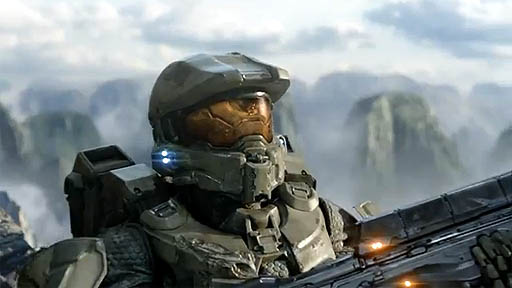 画像ギャラリー No.004のサムネイル画像 / 「Halo 4」の最新ムービー公開。巨大戦艦「Infinity」が惑星レクイエムに激突し，壮大な物語が幕を開ける