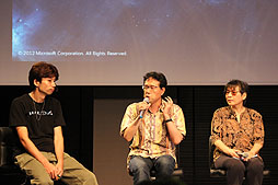 画像ギャラリー No.005のサムネイル画像 / 荒牧伸志氏,富永和子氏,小山力也氏,藤村 歩氏ら豪華ゲストが出演した「Halo 4」パネルディスカッションをレポート
