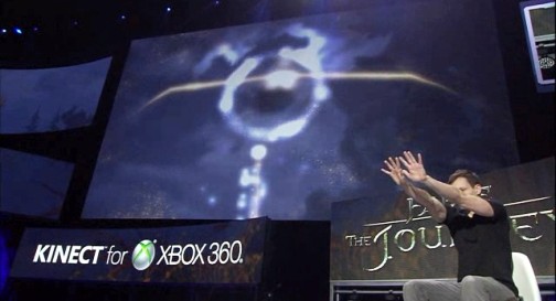 画像ギャラリー No.011のサムネイル画像 / ［E3 2011］体全体を使って攻撃を繰り出す「Fable the Journey」。生みの親，ピーター・モリニュー氏が魔法の使い方をレクチャー