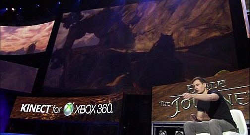 画像ギャラリー No.012のサムネイル画像 / ［E3 2011］体全体を使って攻撃を繰り出す「Fable the Journey」。生みの親，ピーター・モリニュー氏が魔法の使い方をレクチャー