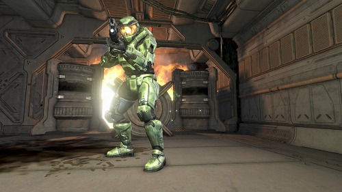 画像ギャラリー No.008のサムネイル画像 / 一部の操作が音声で可能。「Halo: Combat Evolved Anniversary」,Kinectとの連携要素が明らかに。初回限定パッケージやTシャツが当たるキャンペーンの情報も