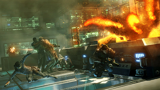 画像ギャラリー No.003のサムネイル画像 / EAの新作「FUSE」をEA Asia Showcase 2012でプレイ。異色の特殊能力を使いこなして,仲間達と戦い抜け