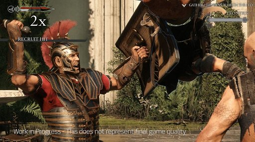 画像ギャラリー No.001のサムネイル画像 / 「Ryse: Son of Rome」の戦闘にフォーカスしたムービーが公開。ド派手なフィニッシュムーブや，シールドや投げ槍を活用した力強い戦い方をチェック