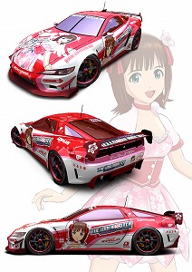 画像ギャラリー No.004のサムネイル画像 / 「リッジレーサー」，追加ダウンロードコンテンツで「アイドルマスター2」仕様のマシンなどが登場。DLCの紹介ムービーをチェック