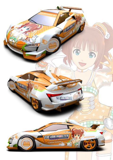 画像ギャラリー No.015のサムネイル画像 / 「リッジレーサー」，DLCミュージックパック16“バラエティ #1”を本日配信。4月12日配信予定のアイマス仕様車が公開