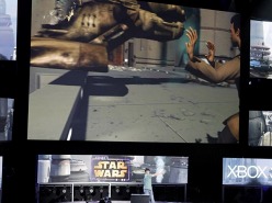 画像ギャラリー No.005のサムネイル画像 / ［E3 2011］ライトセーバーを操って襲い来る敵を撃破せよ。「Kinect STAR WARS」は映画とのシンクロ率がハンパじゃないアクションゲーム