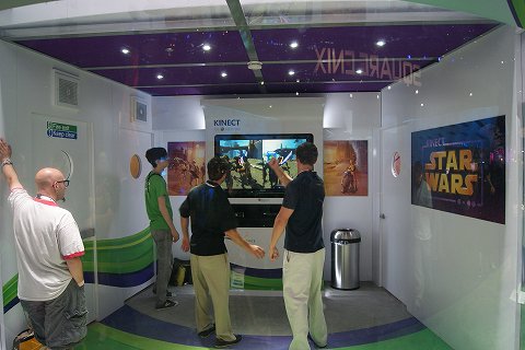 画像ギャラリー No.001のサムネイル画像 / ［E3 2011］オレはジェダイだった。「Kinect STAR WARS」などMicrosoftブースで体験したKinect対応タイトルをまとめてレポート