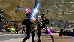 画像ギャラリー No.006のサムネイル画像 / 「Kinect スター・ウォーズ」は4月5日に発売。ジェダイとして，修行から，シスとのデュエル，ポッドレース，そして“ダンス”までを楽しめてしまう一作
