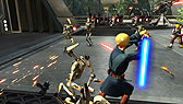 画像ギャラリー No.017のサムネイル画像 / 「Kinect スター・ウォーズ」は4月5日に発売。ジェダイとして，修行から，シスとのデュエル，ポッドレース，そして“ダンス”までを楽しめてしまう一作