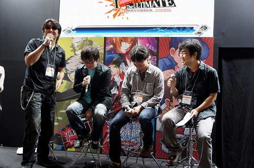 画像ギャラリー No.005のサムネイル画像 / ［TGS 2011］「ペルソナ4 ジ・アルティメット イン マヨナカアリーナ」のトークショーで気になる発言がポロリ。システムワークスのプレスカンファレンスをレポート