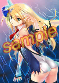 画像ギャラリー No.007のサムネイル画像 / 「BLAZBLUE CONTINUUM SHIFT EXTEND」の店舗別購入特典を公開。ノエルやプラチナが半脱ぎ姿に 