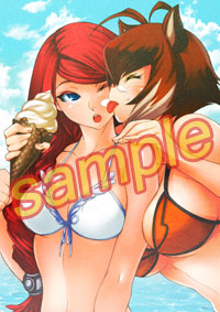 画像ギャラリー No.012のサムネイル画像 / 「BLAZBLUE CONTINUUM SHIFT EXTEND」の店舗別購入特典を公開。ノエルやプラチナが半脱ぎ姿に 