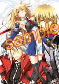 画像ギャラリー No.018のサムネイル画像 / 「BLAZBLUE CONTINUUM SHIFT EXTEND」の店舗別購入特典を公開。ノエルやプラチナが半脱ぎ姿に 