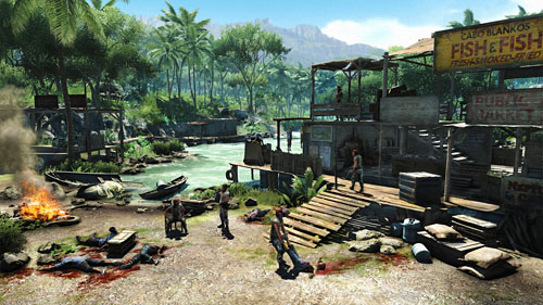 画像ギャラリー No.007のサムネイル画像 / ［E3 2011］Ubisoft，「Far Cry 3」の制作を発表。ジャングルにおける主人公の奮闘を描いたトレイラーや画面写真も公開に