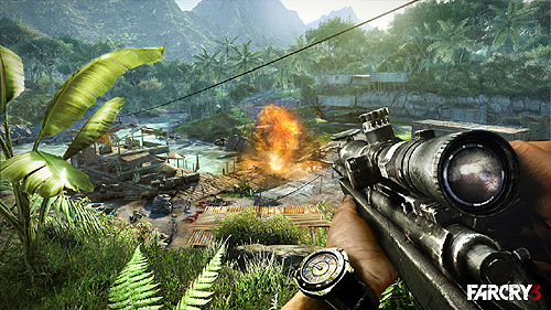 画像ギャラリー No.006のサムネイル画像 / ［Gamescom］ファン期待のシリーズ最新作「Far Cry 3」の最新スクリーンショットとアートワークが，Gamescom 2011の開催に合わせて公開