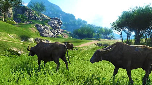 画像ギャラリー No.002のサムネイル画像 / 「Far Cry 3」の最新ムービー公開。禁断の島で生き抜くための秘訣を，元CIAエージェントがレクチャー