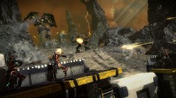 画像ギャラリー No.014のサムネイル画像 / 「STARHAWK」はマップ上に建造物を設置できる「ビルド&バトルシステム」が挑戦的な1作。パブリックβテストのプレイレポートを掲載