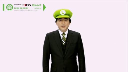画像ギャラリー No.001のサムネイル画像 / 2013年はルイージの年。岩田 聡氏と宮本 茂氏がルイージ出演タイトルなどを紹介した「Nintendo 3DS Direct Luigi special」