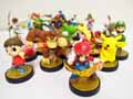 「大乱闘スマッシュブラザーズ for Wii U」で，ゲームと連動するフィギュア「amiibo」を体験。その勢いで「ワールドスマッシュ」モードも試してきた