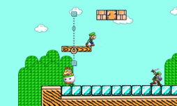画像ギャラリー No.002のサムネイル画像 / 「大乱闘スマッシュブラザーズ for Wii U/Nintendo 3DS」で「スーパーマリオメーカー」のステージが遊べる。追加コンテンツが9月30日に配信