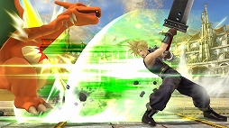 画像ギャラリー No.015のサムネイル画像 / 「大乱闘スマッシュブラザーズ for Wii U / 3DS」に「FFVII」のクラウドが参戦。櫻井孝宏さんによるボイスも