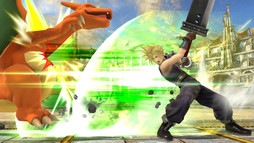 画像ギャラリー No.008のサムネイル画像 / 「大乱闘スマッシュブラザーズ for Wii U/ 3DS」でFFVIIのクラウドが本日配信。2016年2月にはカムイやベヨネッタも参戦決定