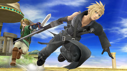 画像ギャラリー No.009のサムネイル画像 / 「大乱闘スマッシュブラザーズ for Wii U/ 3DS」でFFVIIのクラウドが本日配信。2016年2月にはカムイやベヨネッタも参戦決定