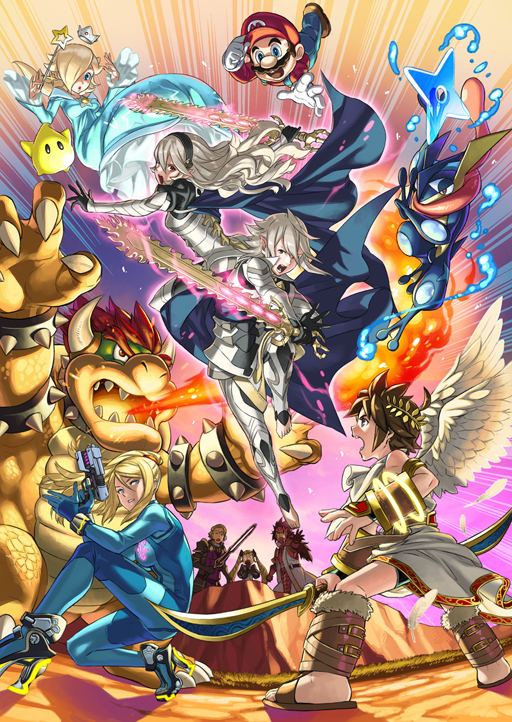 画像ギャラリー No.016のサムネイル画像 / 「大乱闘スマッシュブラザーズ for Wii U/ 3DS」でFFVIIのクラウドが本日配信。2016年2月にはカムイやベヨネッタも参戦決定