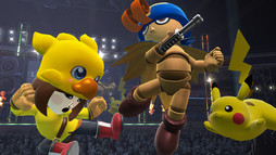 画像ギャラリー No.057のサムネイル画像 / 「大乱闘スマッシュブラザーズ for Wii U/ 3DS」でFFVIIのクラウドが本日配信。2016年2月にはカムイやベヨネッタも参戦決定