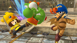 画像ギャラリー No.060のサムネイル画像 / 「大乱闘スマッシュブラザーズ for Wii U/ 3DS」でFFVIIのクラウドが本日配信。2016年2月にはカムイやベヨネッタも参戦決定