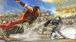 画像ギャラリー No.008のサムネイル画像 / 「大乱闘スマッシュブラザーズ for Nintendo 3DS/Wii U」に「ファイアーエムブレム 覚醒」のルキナとルフレが参戦。PVが公開中