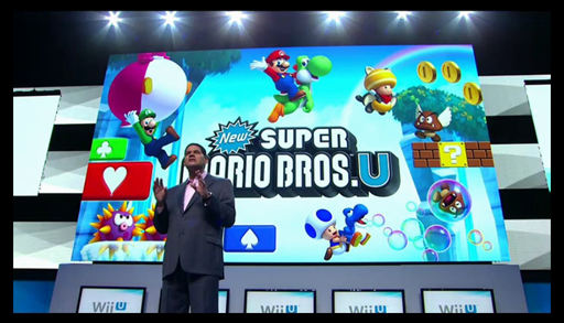 画像ギャラリー No.002のサムネイル画像 / ［E3 2012］任天堂，「New スーパーマリオブラザーズ U」をWii Uローンチタイトルとして発売すると発表