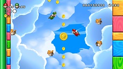 画像ギャラリー No.010のサムネイル画像 / ［E3 2012］Wii U GamePadで協力プレイが楽しくなる！　Wii Uローンチタイトル「New SUPER MARIO BROS. U」の詳細をチェック