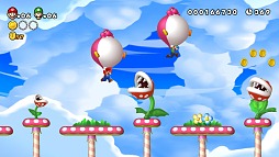 画像ギャラリー No.011のサムネイル画像 / ［E3 2012］Wii U GamePadで協力プレイが楽しくなる！　Wii Uローンチタイトル「New SUPER MARIO BROS. U」の詳細をチェック