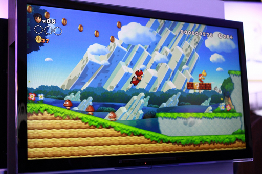 画像ギャラリー No.008のサムネイル画像 / ［E3 2012］「New スーパーマリオブラザーズ U」をさっそくプレイ。Wii U GamePadを使ったアシストプレイは新たな協力プレイの形だ