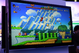 画像ギャラリー No.009のサムネイル画像 / ［E3 2012］「New スーパーマリオブラザーズ U」をさっそくプレイ。Wii U GamePadを使ったアシストプレイは新たな協力プレイの形だ