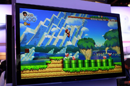 画像ギャラリー No.012のサムネイル画像 / ［E3 2012］「New スーパーマリオブラザーズ U」をさっそくプレイ。Wii U GamePadを使ったアシストプレイは新たな協力プレイの形だ