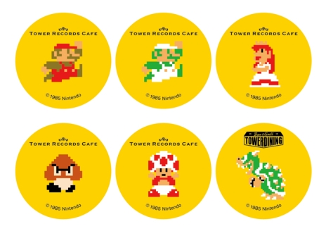 画像ギャラリー No.016のサムネイル画像 / 「スーパーマリオブラザーズ」がタワレコとコラボ。特製グッズが当たるキャンペーンや，シリーズ初のコラボカフェ＆ダイニングを実施