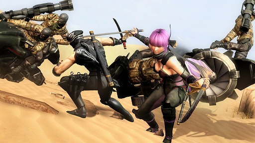 画像ギャラリー No.011のサムネイル画像 / 「NINJA GAIDEN 3: Razor'sEdge」の最新スクリーンショットと,「あやね」のプロモーションムービーが公開に