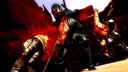 画像ギャラリー No.002のサムネイル画像 / シリーズファン納得の難度と爽快感――Wii U「NINJA GAIDEN 3: Razor's Edge」を先行プレイ。プレイアブルになって鮮血を浴びるあやねの姿も妖艶だ
