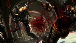 画像ギャラリー No.008のサムネイル画像 / シリーズファン納得の難度と爽快感――Wii U「NINJA GAIDEN 3: Razor's Edge」を先行プレイ。プレイアブルになって鮮血を浴びるあやねの姿も妖艶だ