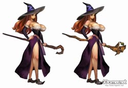 画像ギャラリー No.030のサムネイル画像 / 「ドラゴンズクラウン」,依頼の受注から達成までの概要などを紹介。描き下ろしイラスト「トレジャーアート」全50種のコンプリートを目指そう
