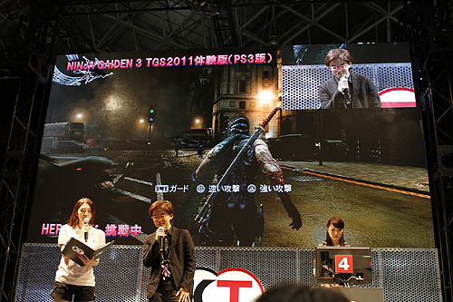 画像ギャラリー No.008のサムネイル画像 / ［TGS 2011］リュウと一緒に苦悩してほしい――Team NINJAの早矢仕洋介氏が自ら「NINJA GAIDEN 3」の魅力について語ったステージをレポート