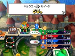 画像ギャラリー No.015のサムネイル画像 / 「いただきストリートWii」ゲームをプレイしてMiiキャラクターをお洒落にコーディネート。マスコットキャラクターや“しぐさ”もカスタマイズ可能