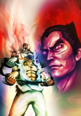 画像ギャラリー No.020のサムネイル画像 / 「STREET FIGHTER X 鉄拳」が「Red Bull 5G」の正式種目に! ウメハラ氏&ときど氏が開発陣とガチンコバトルを繰り広げたステージイベント