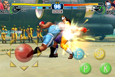 画像ギャラリー No.005のサムネイル画像 / 世界中のプレイヤー達がライバルだ。iPhone「ストリートファイターIV Volt」，カプコンから7月中にリリース。Wi-Fi経由で対戦可能