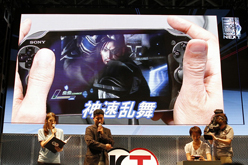 画像ギャラリー No.006のサムネイル画像 / ［TGS 2011］「真・三國無双 NEXT」の紹介ステージをレポート。直感的なインタフェースから3G回線，そしてカメラまで，Vitaの機能をフルに活用した“次の無双”に