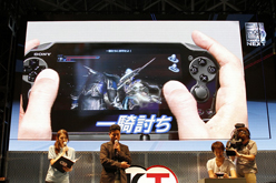 画像ギャラリー No.009のサムネイル画像 / ［TGS 2011］「真・三國無双 NEXT」の紹介ステージをレポート。直感的なインタフェースから3G回線，そしてカメラまで，Vitaの機能をフルに活用した“次の無双”に